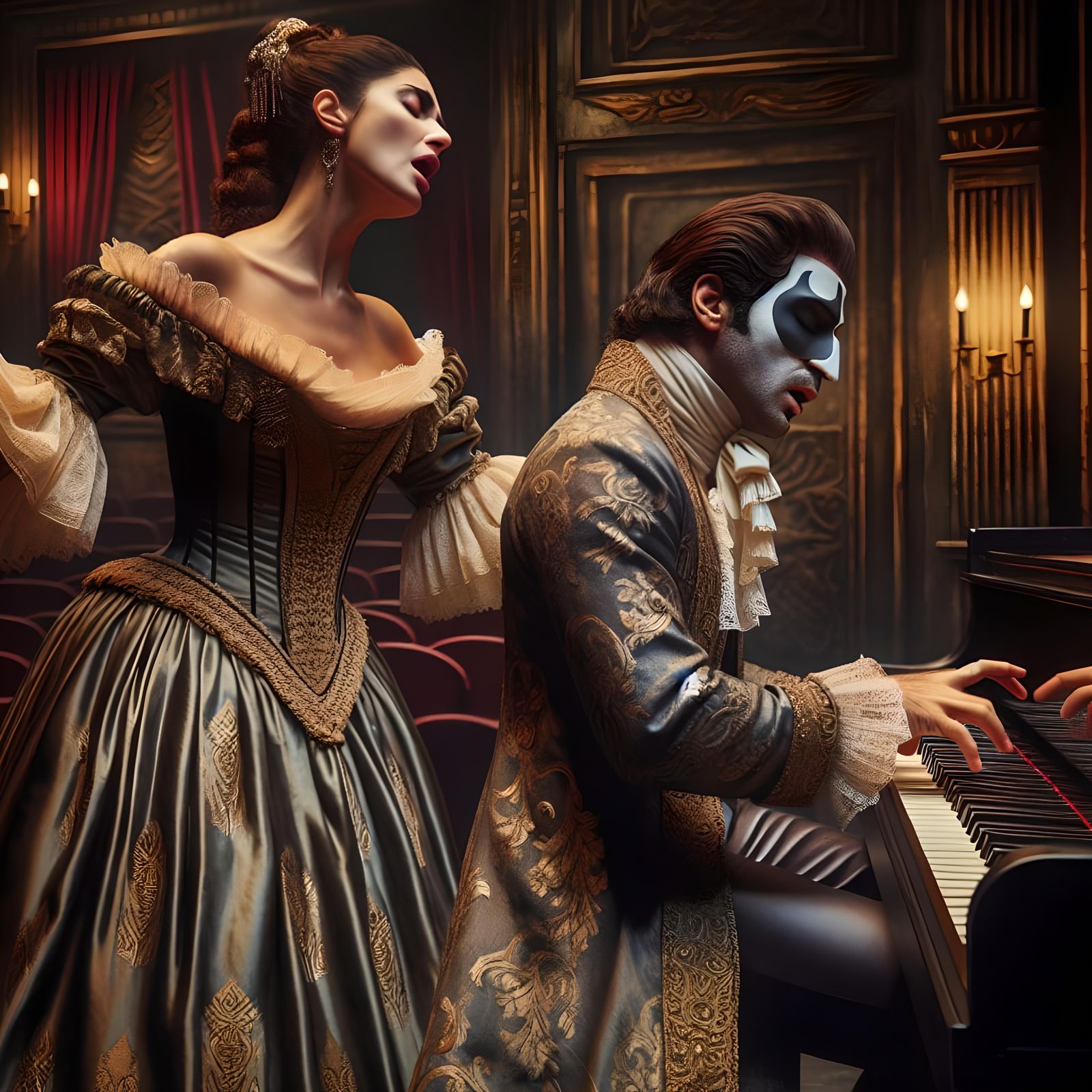 Phantom of the opera duet