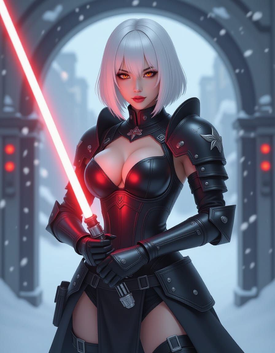 Imperial Inquisitor with Lightsaber