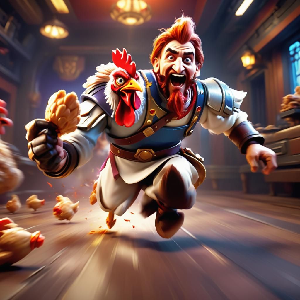 Leeroy Jenkins: High-Octane Cinematic Action