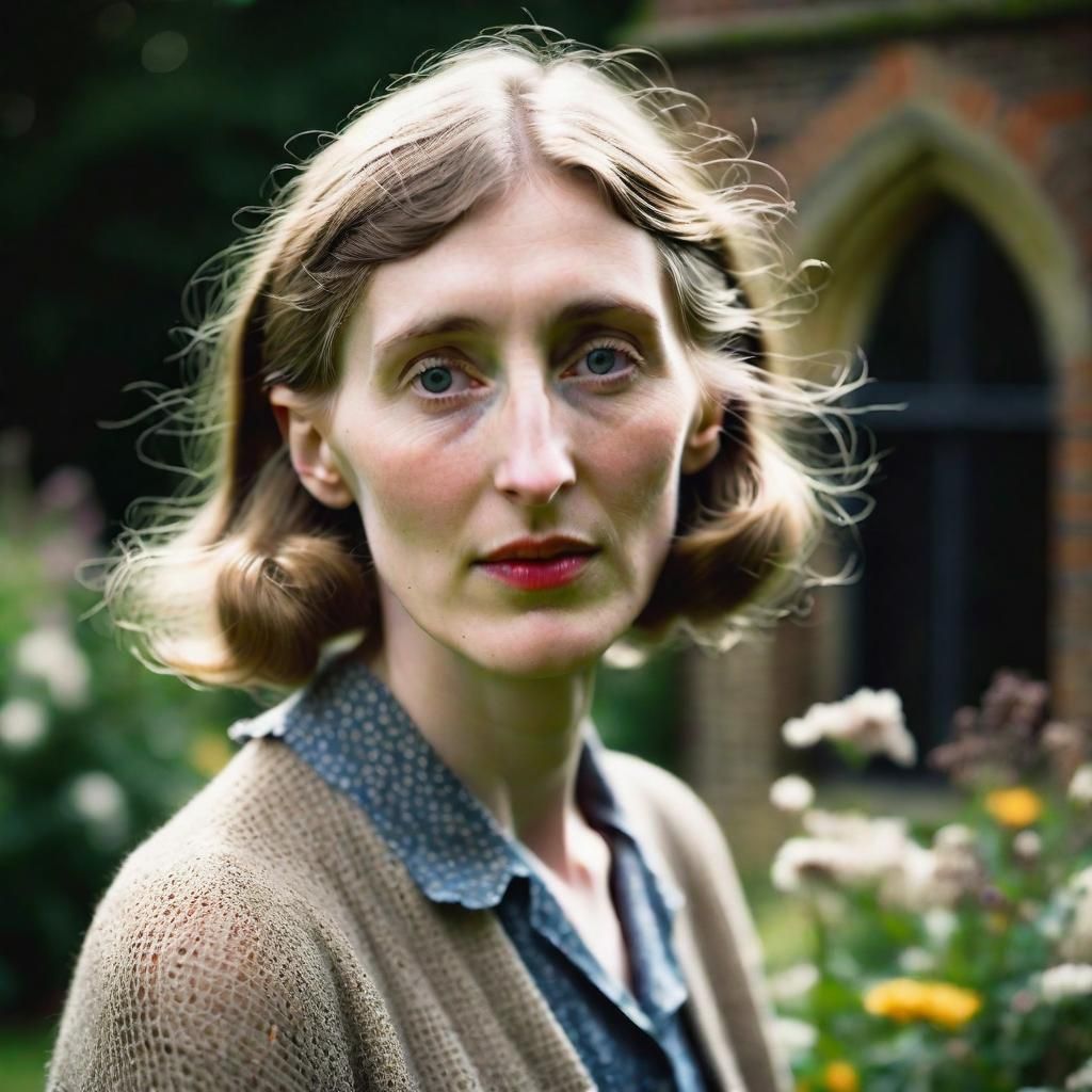 Portrait of Virginia Woolf