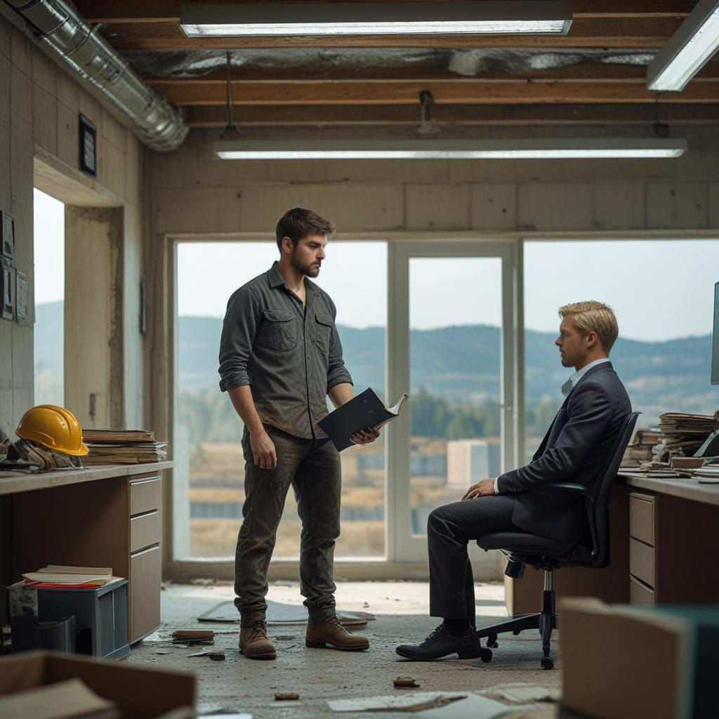 Men in Contrasting Worlds: A Study in Contrasts