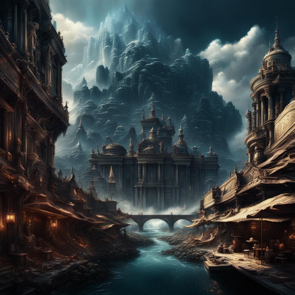 Epic Cinematic Digital Matte Painting