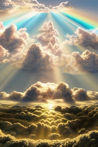 Divine Lord of Hosts in Heavenly Light