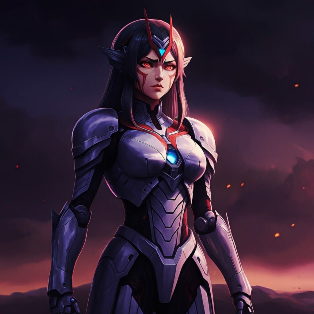 Metal Clan Leader Kuvira in Dramatic Pose