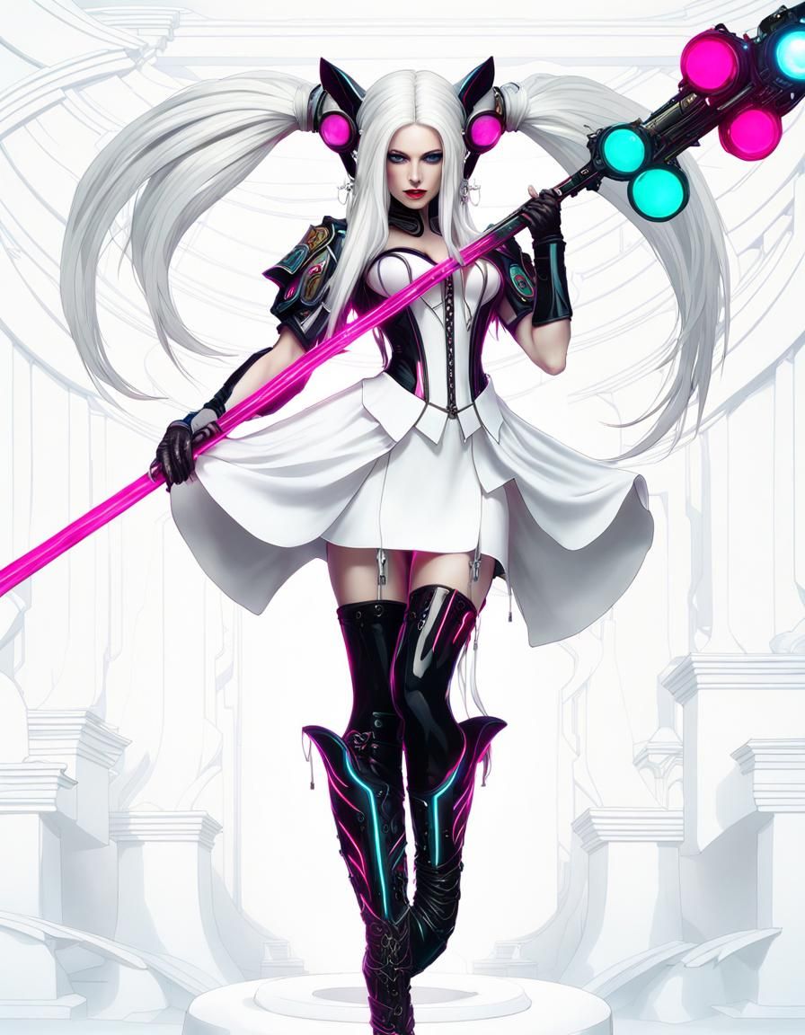 frieren cyberpunk (inspiration)