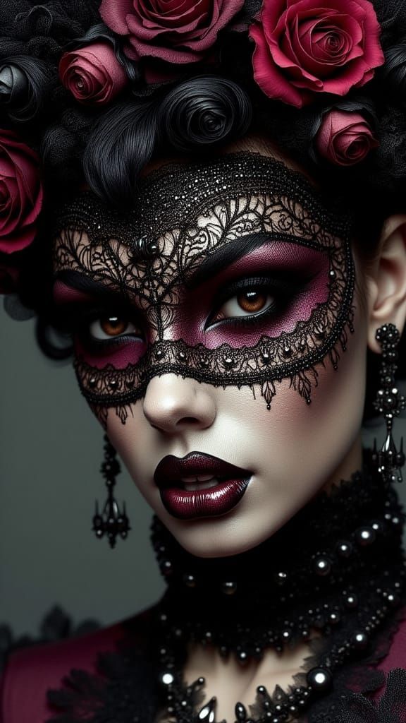 Chic with a mask