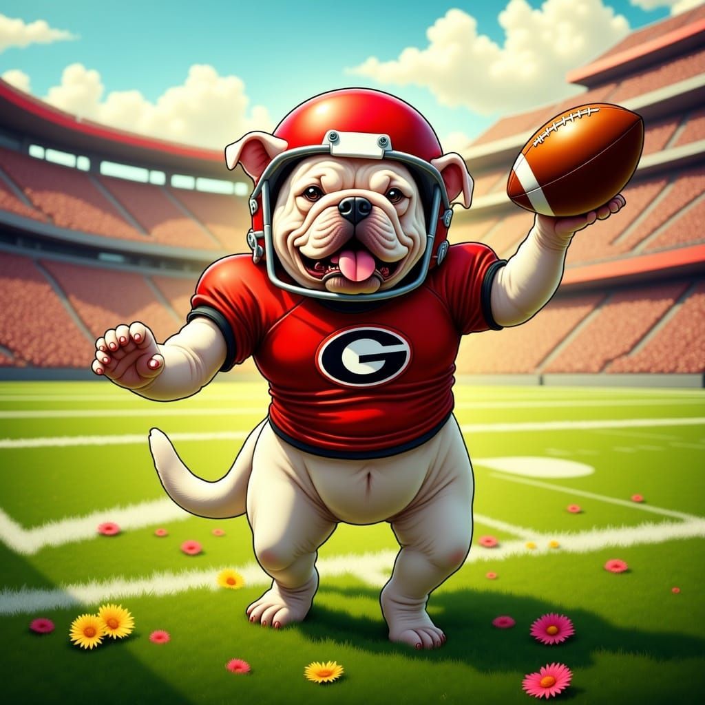 Georgia Football 9
