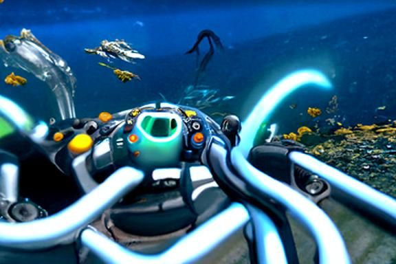 Subnautica: AI Generated Image