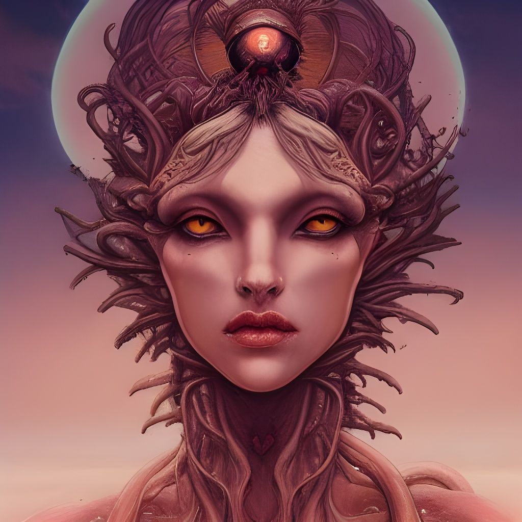 Mystified Eldrazi Goddess of Sun and Sand