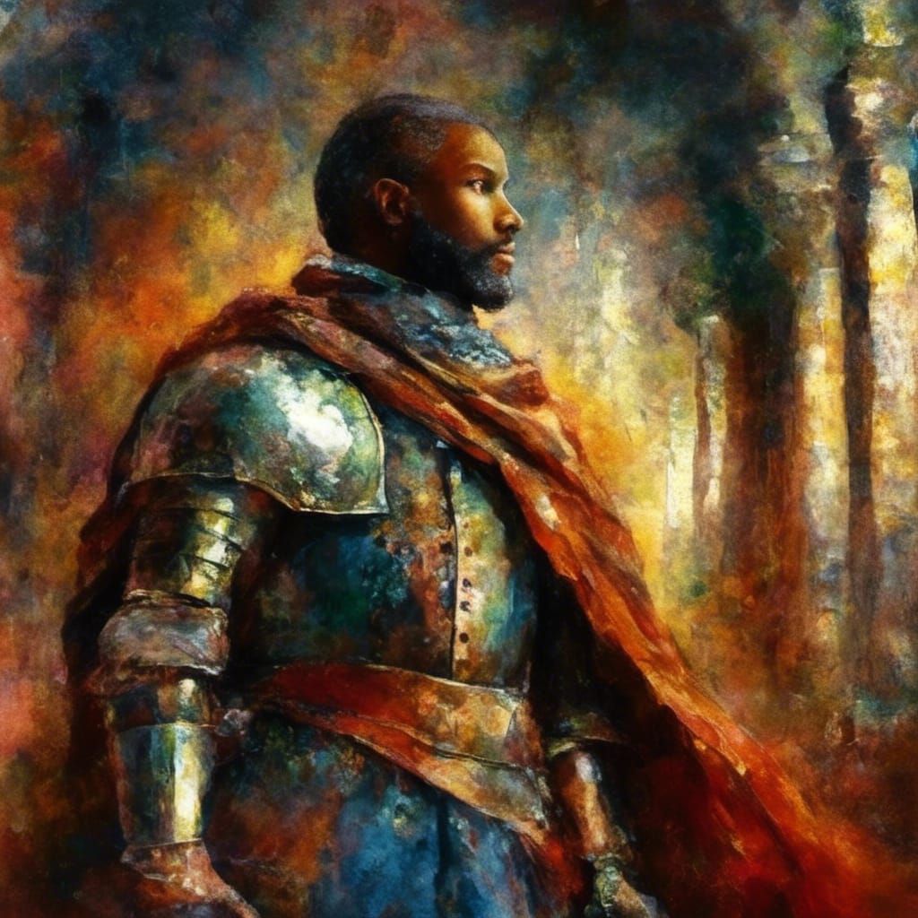 Woman Knight with Old School Kick and Fume