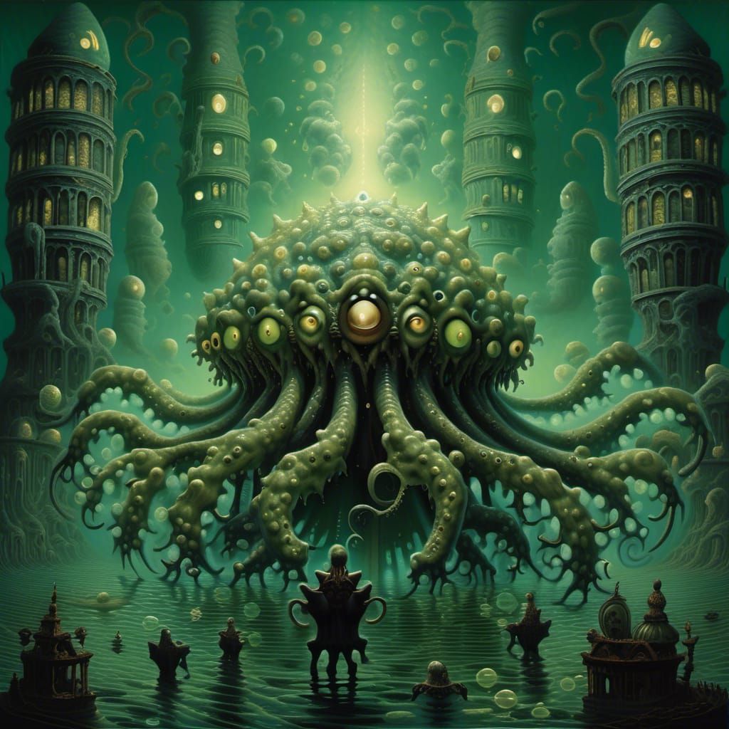 Horrific Shoggoth: Lovecraftian Nightmare in Ooze