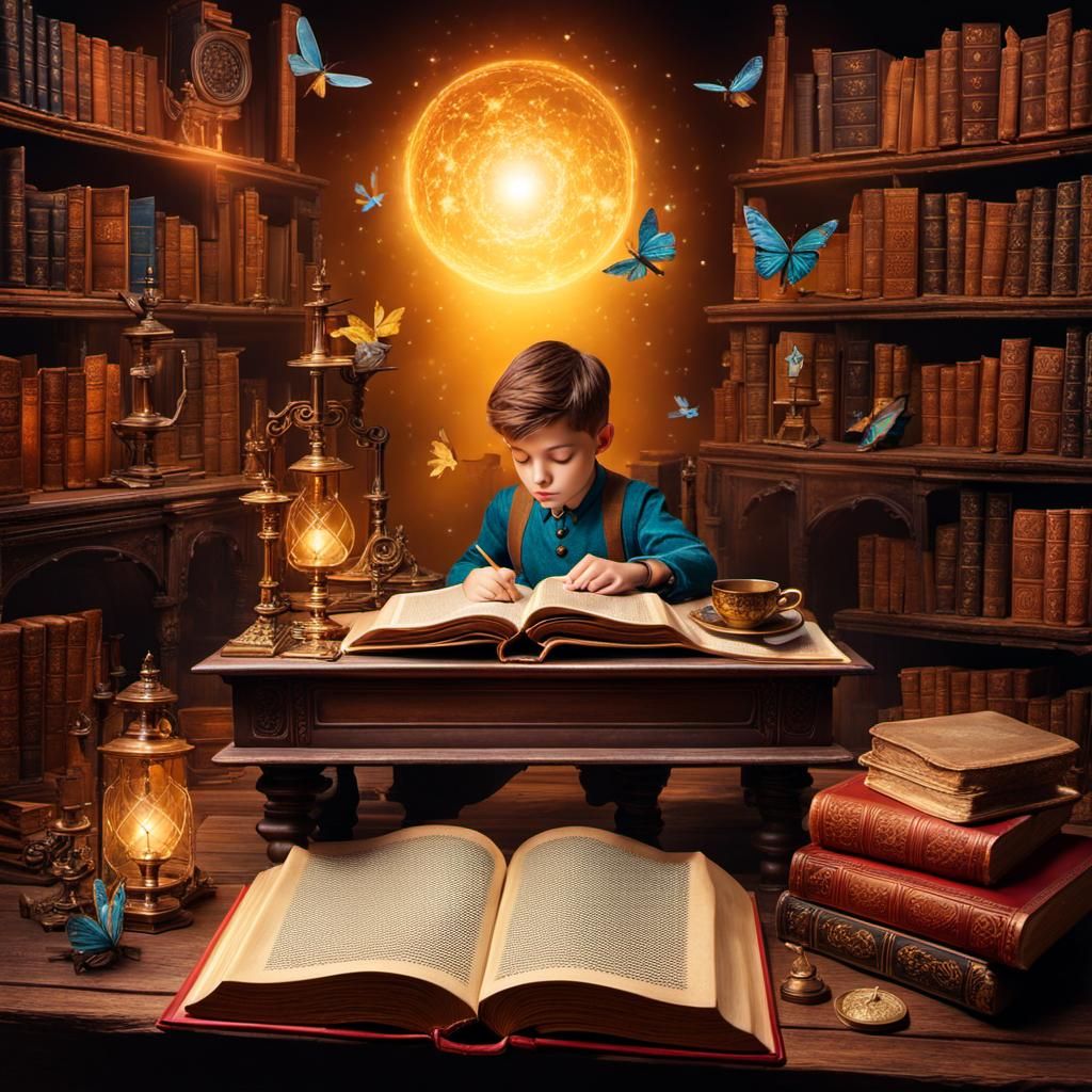 Magical Book Comes to Life with Fairy-Tale Creatures