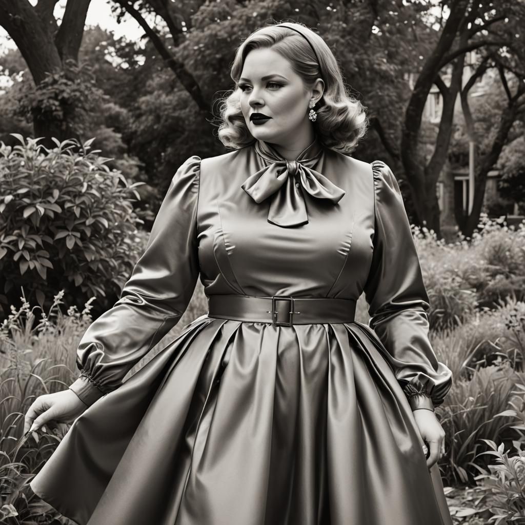 Rabbit Detective in Satin Gown: Film Noir Style