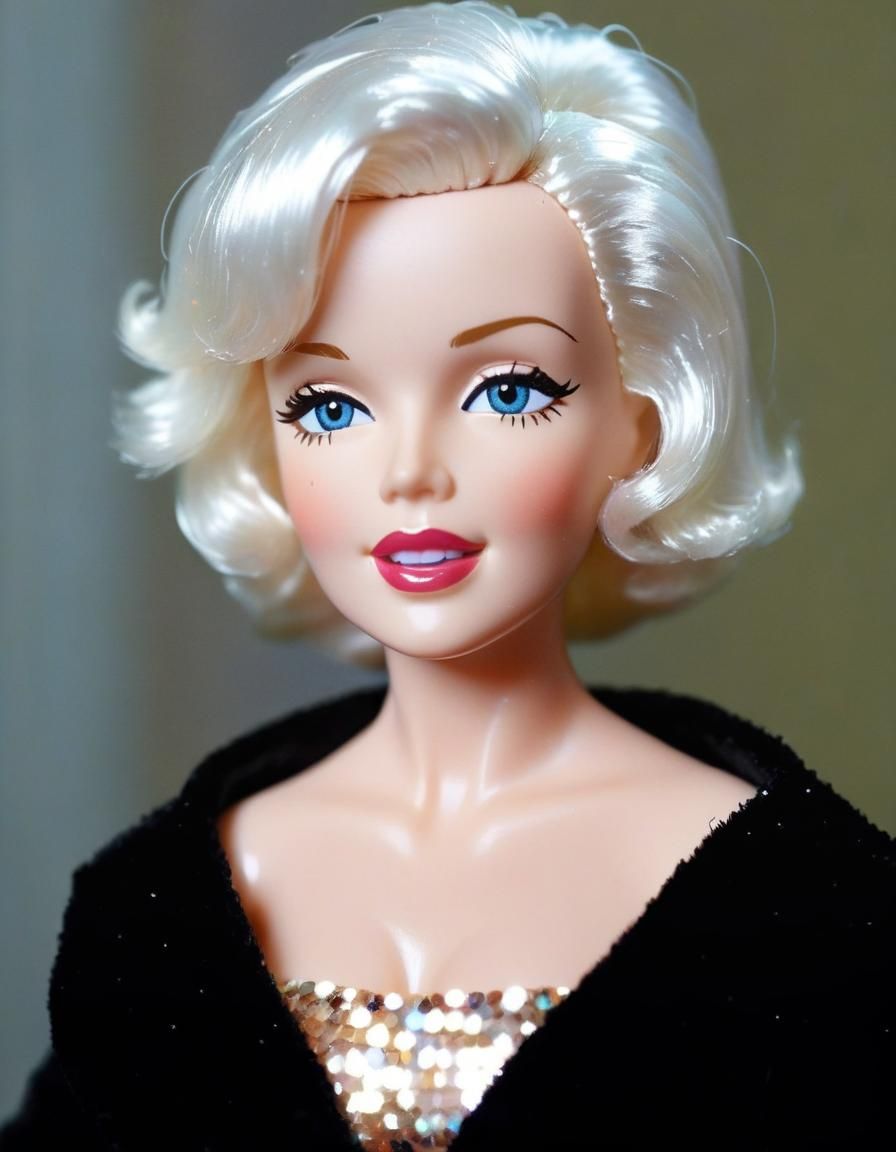 Barbie as Marilyn: 60s Fashion Photo