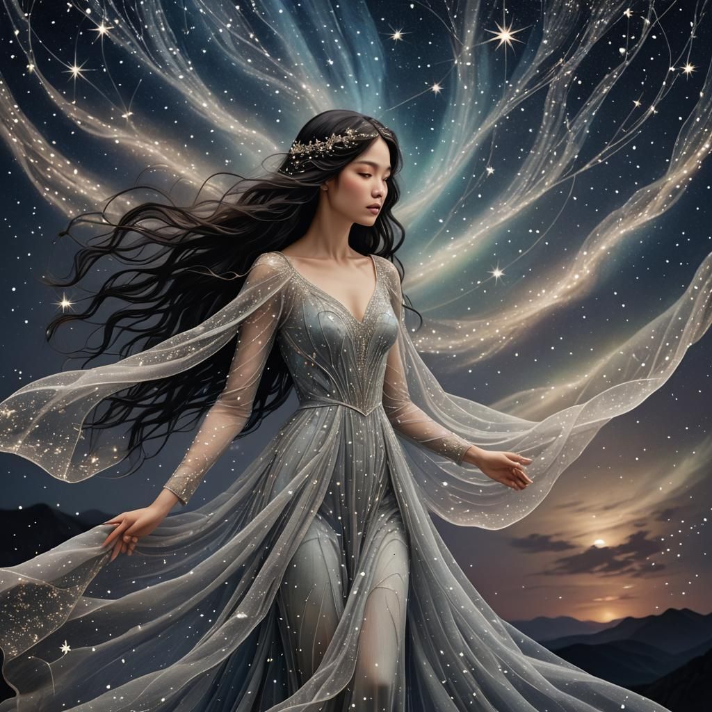 lady of moonlight and starlight