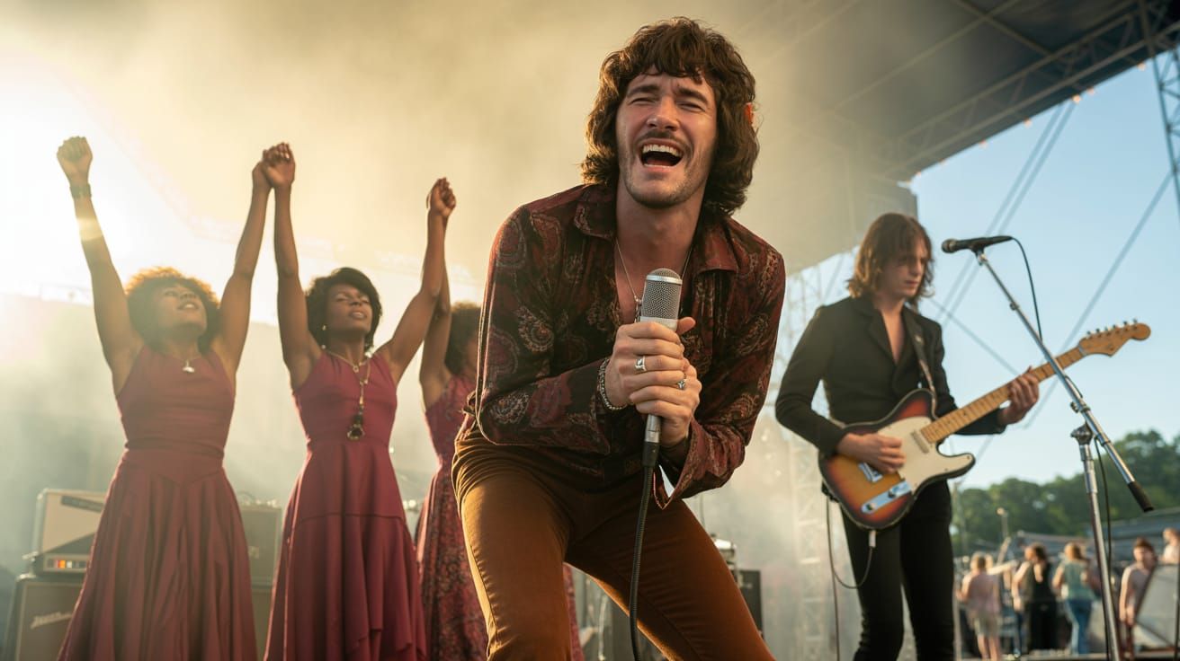 Soul Rock Band Ignites Woodstock Stage