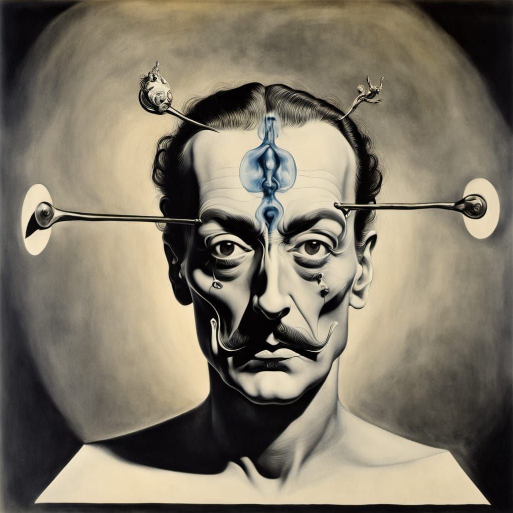 Surrealist X Ray Painting