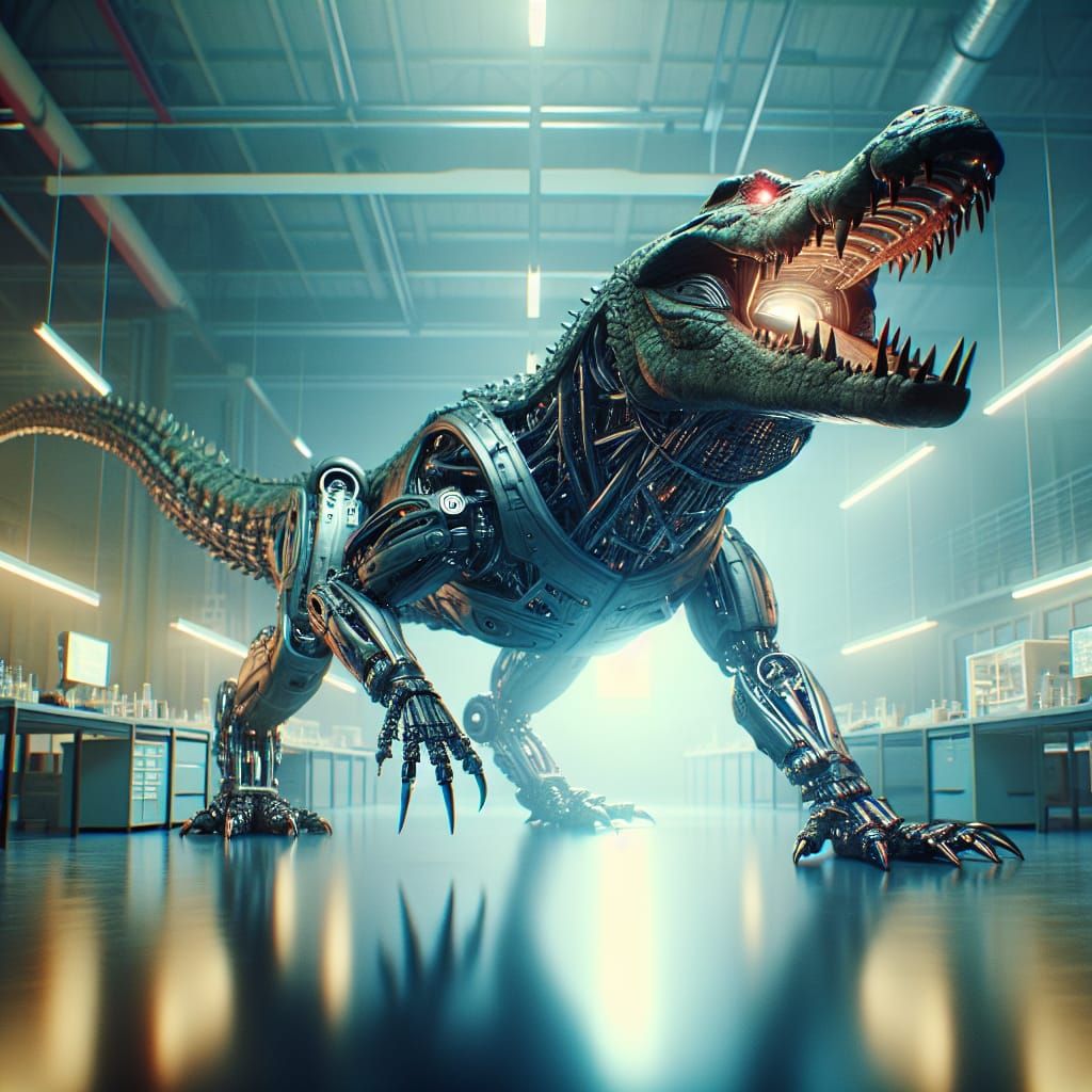 Cybernetic Nile Crocodile