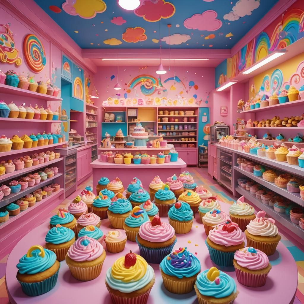 Rainbow Brite and Strawberry Shortcake Cupcake Decorating