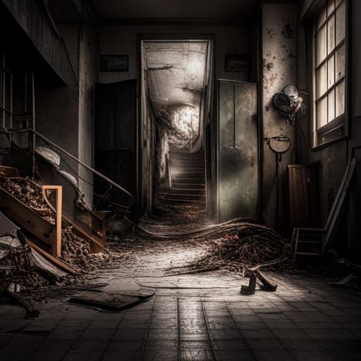 Hyperrealistic Horror Movie Scene in 64 Megapixels