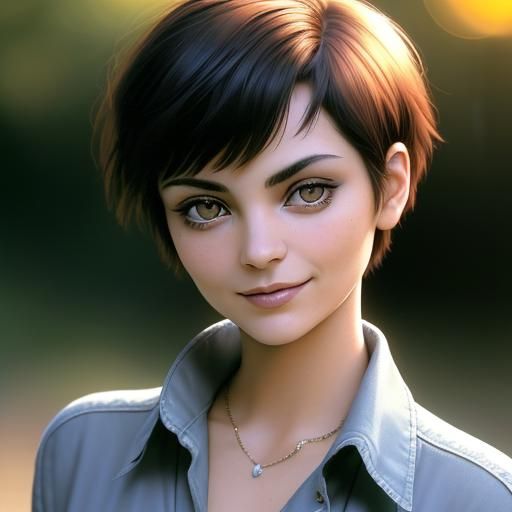 Shannyn Sossamon Inspired 90s Portrait with Bokeh