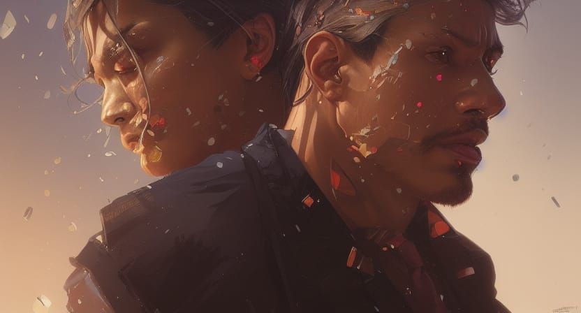 Hyperrealistic Portrait in Digital Art Style