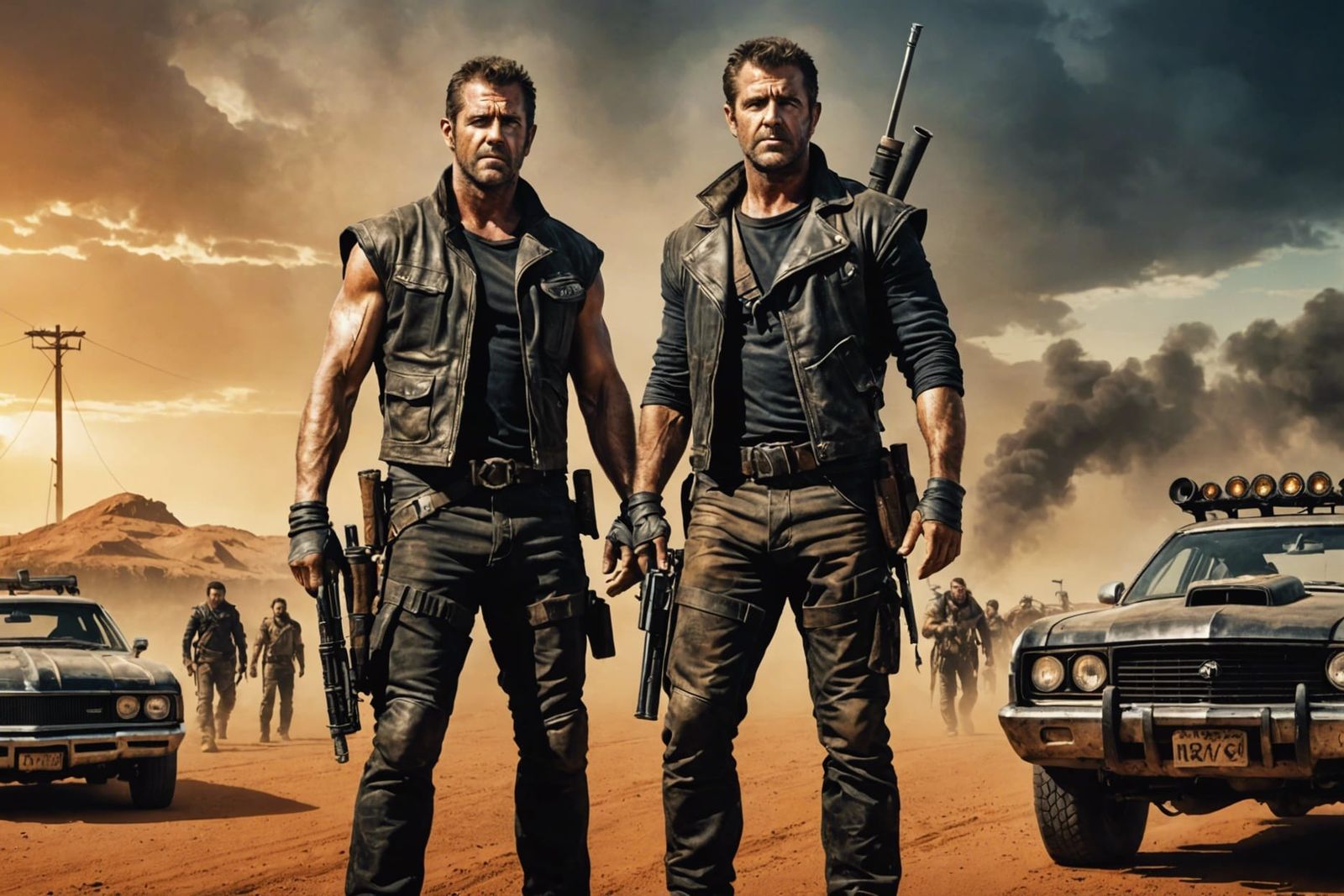 Dystopian Australian Outback Inspired by Mad Max