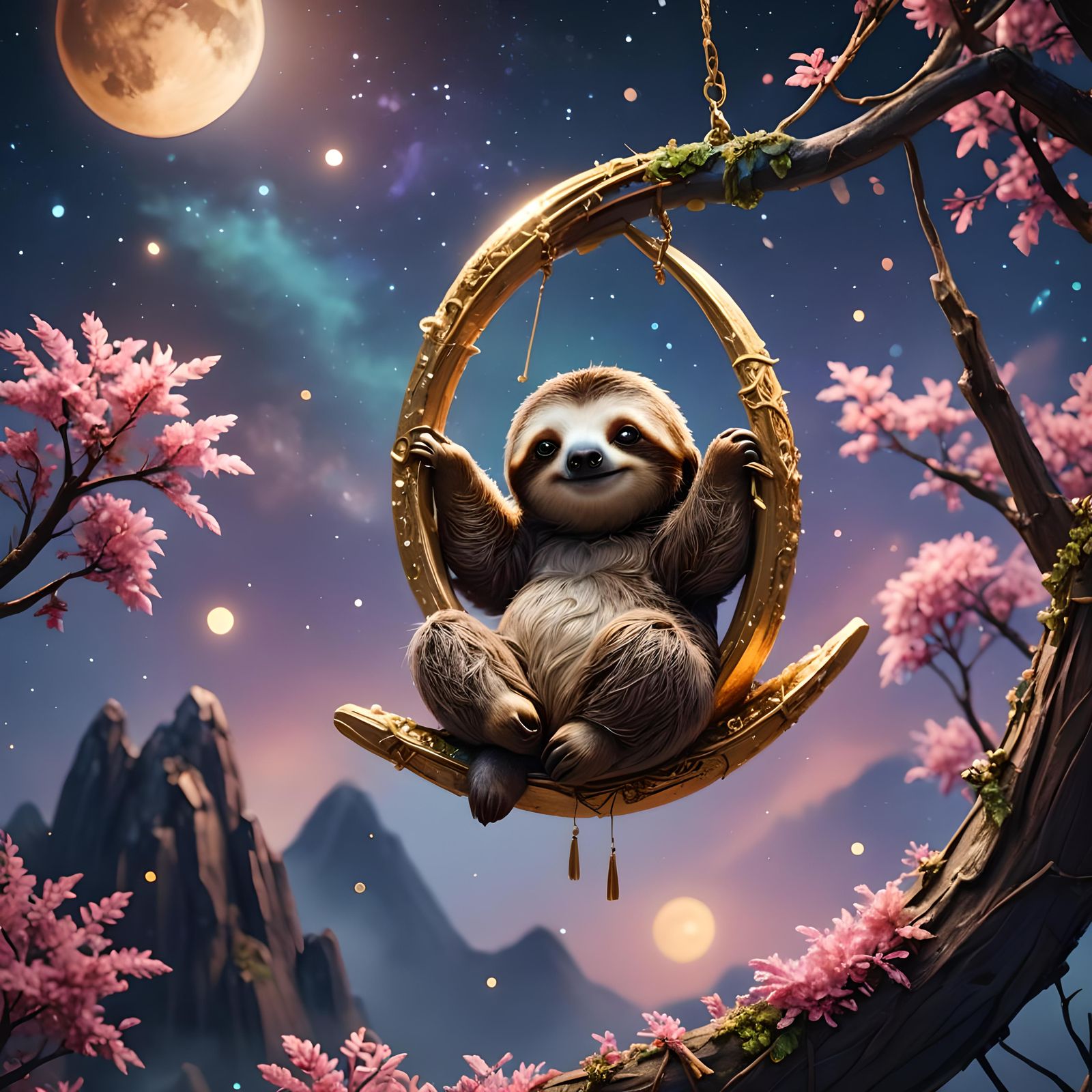 Having a swing