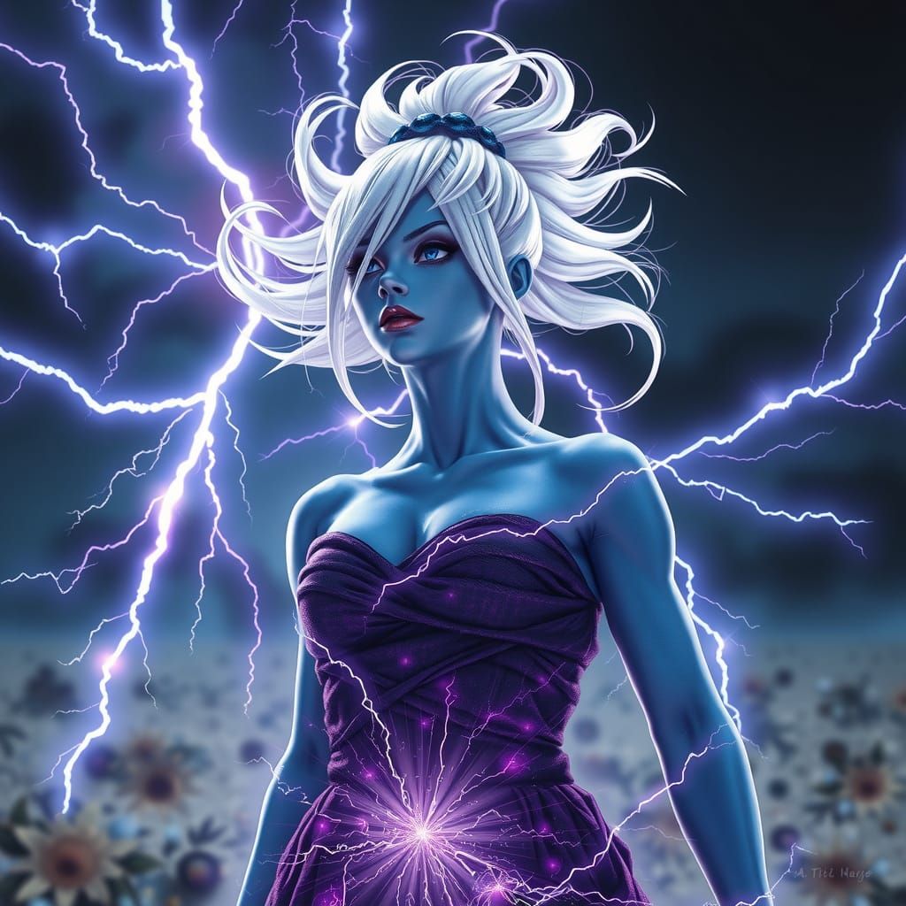 Ethereal Gothic Angel Unleashes Apocalyptic Power