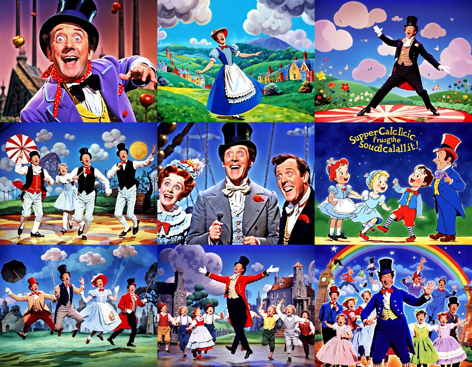 Supercalifragilisticexpialidocious Abstract AI Art