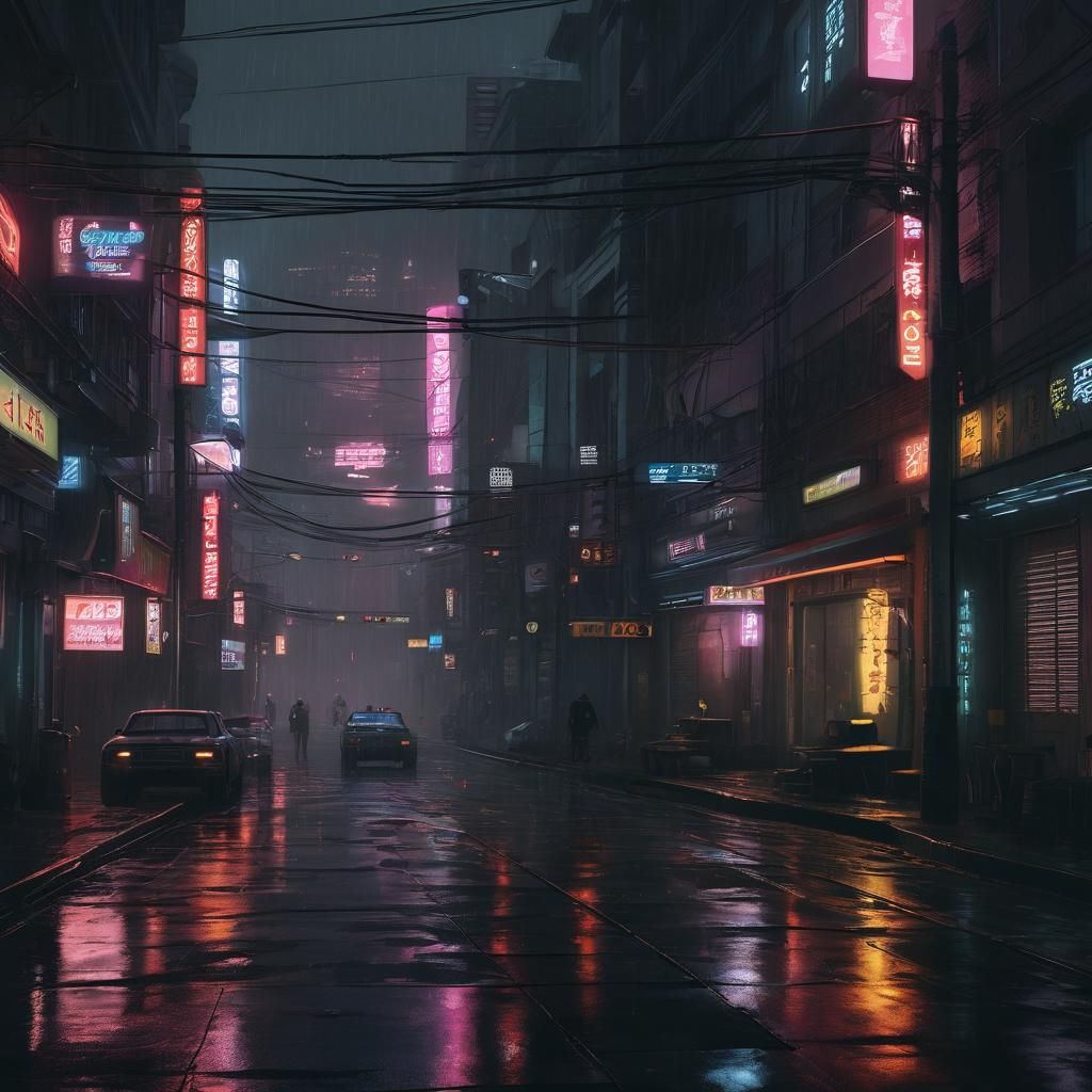 Futuristic San Francisco: Cyberpunk Liminal Space