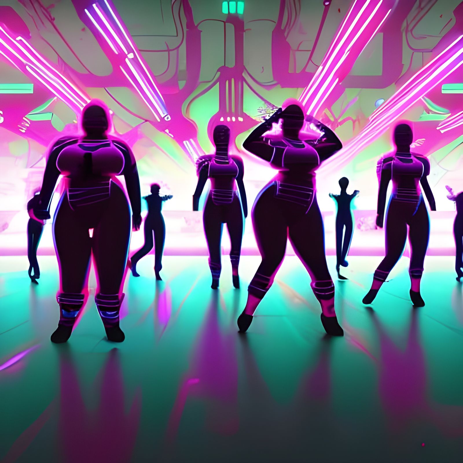 Thick Cyborgs Dancing