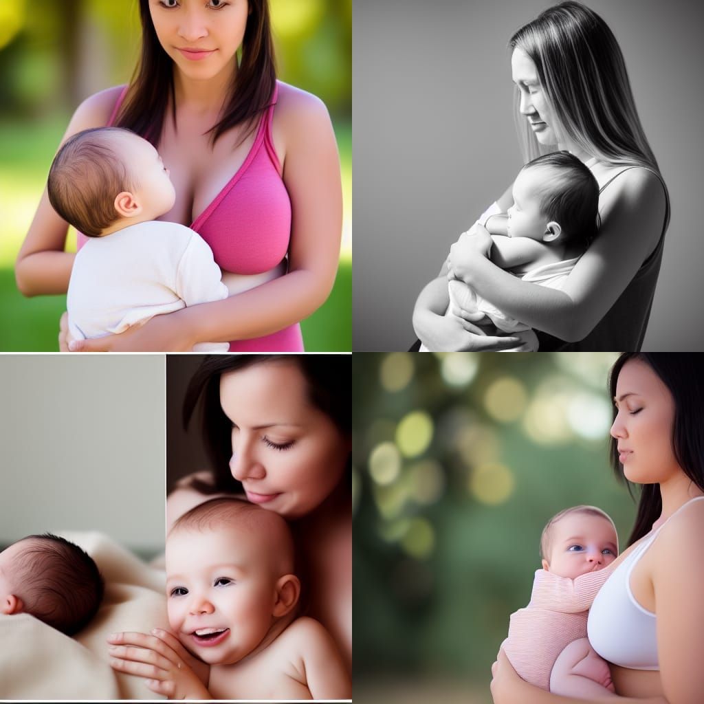 Breastfeeding: Natural Light, Professional Photography