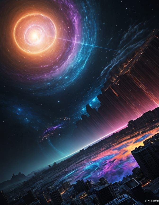 Cosmic Multiverse Illustration by Pablo Amaringo