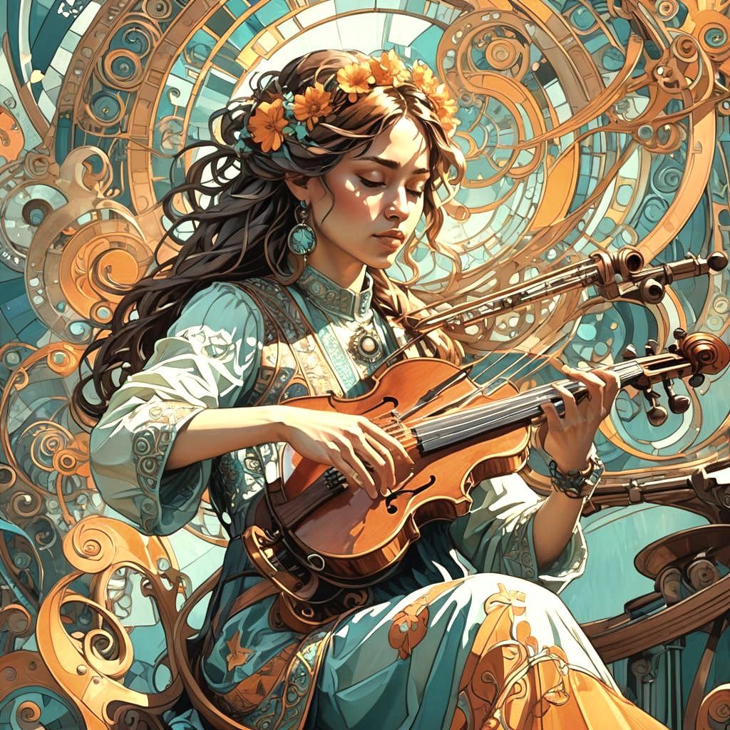 Music as Universal Language: Art Nouveau Concept