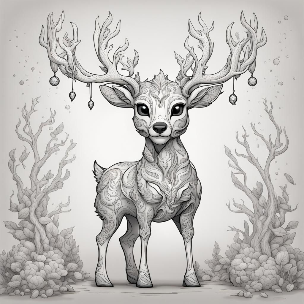 Fantasy Reindeer