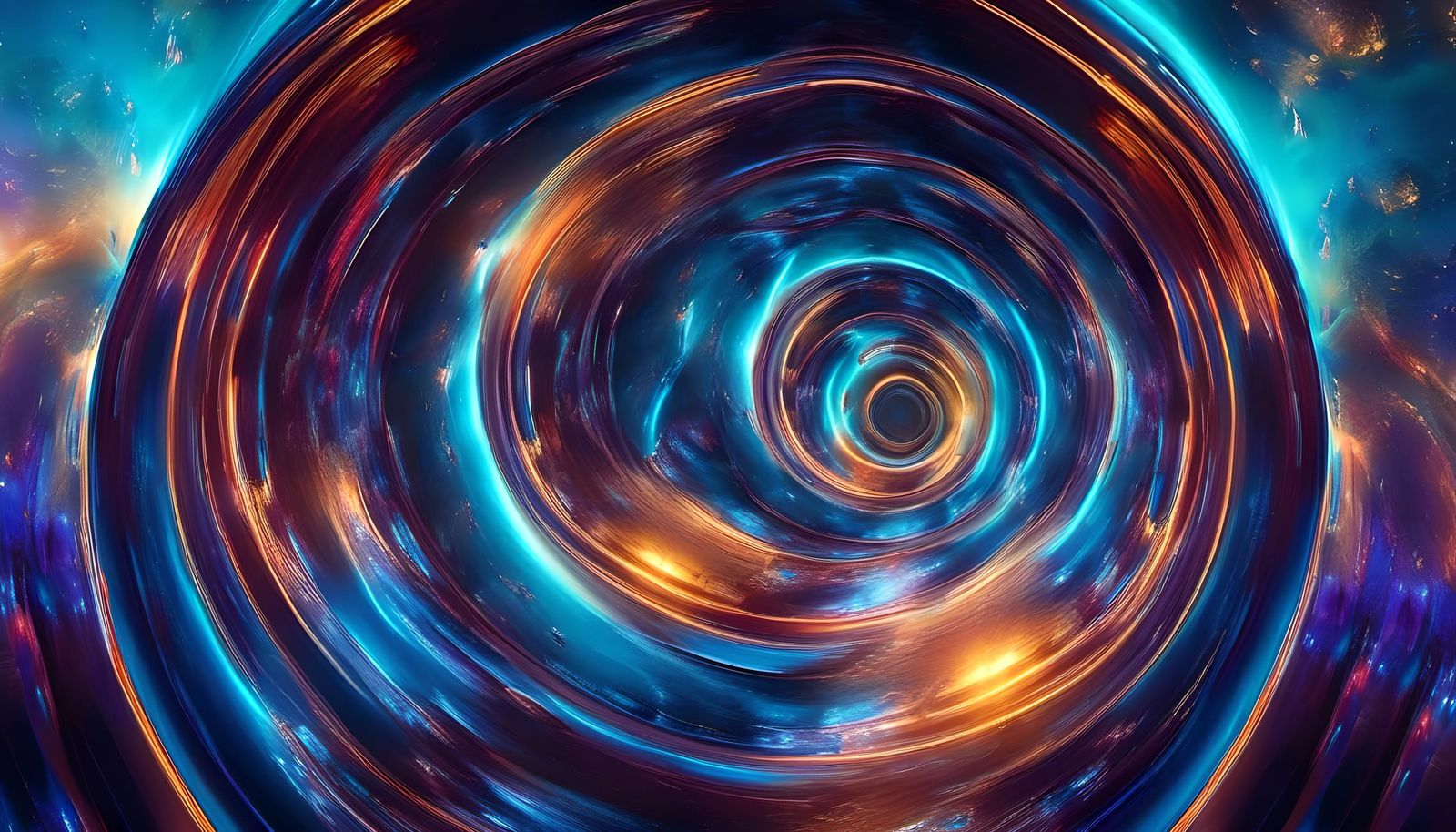 Hyperspeed Flight Through Timespace Wormhole