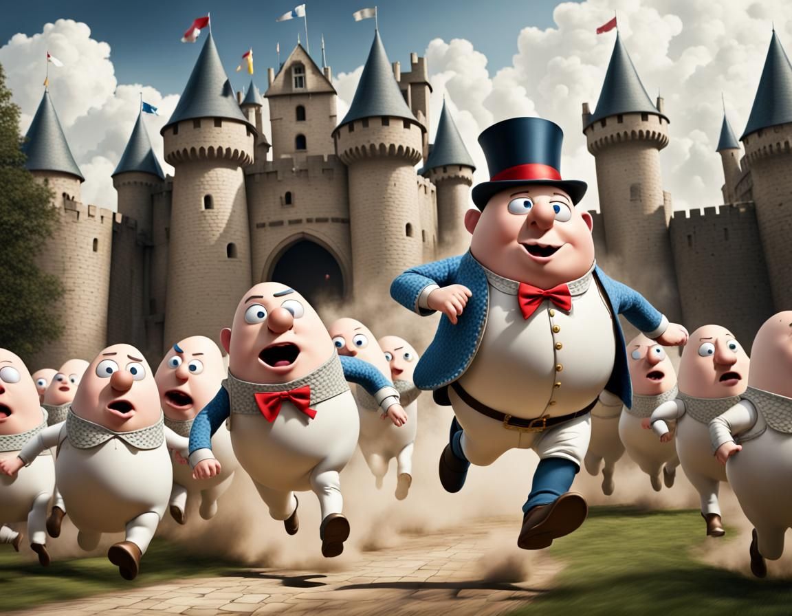 Humpty Dumpty's Great Escape from Fairytale Castle