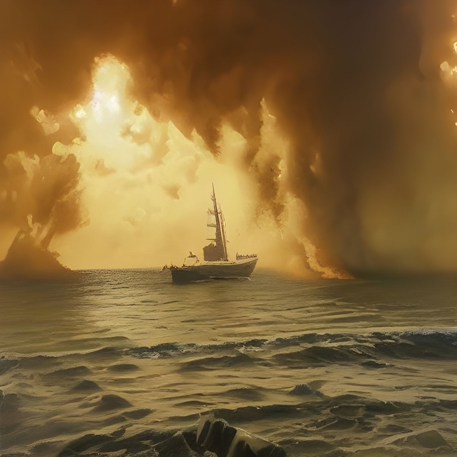 Oil Painting in the Style of James Gurney