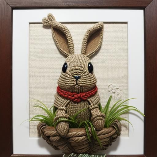 Macrame Rabbit Image