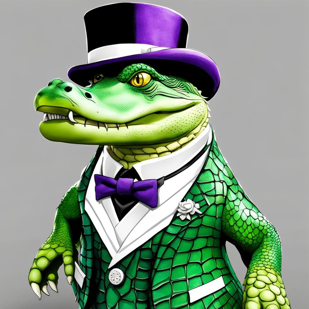 Detailed Image of Cartoon Character Wally Gator