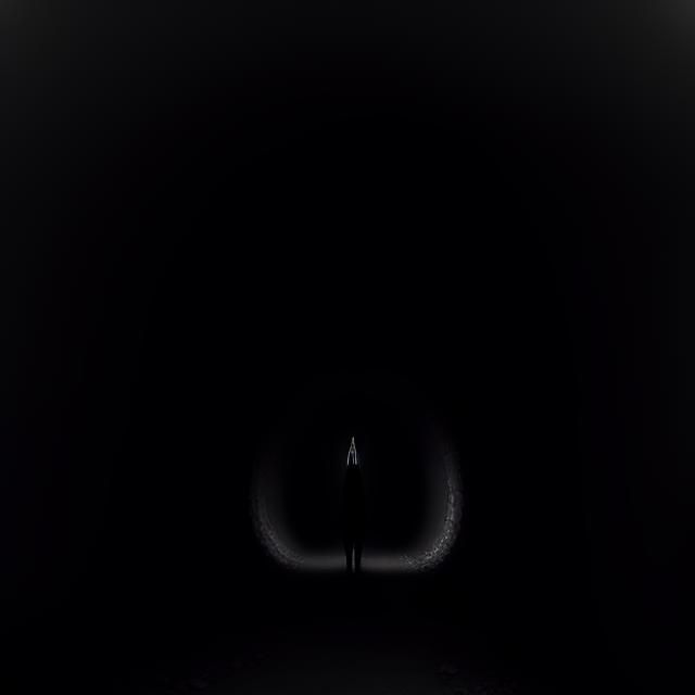 Dark Psychedelic Tunnel in Cinematic Style