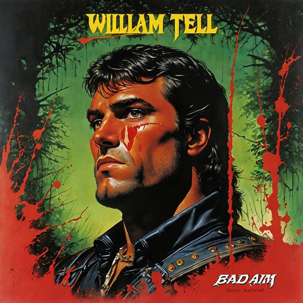 1980s Heavy Metal Album Cover Art: William Tell