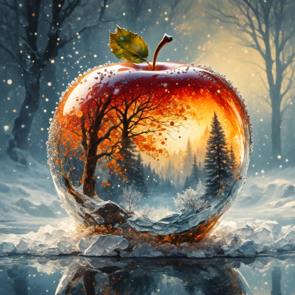 Glass Apple season change