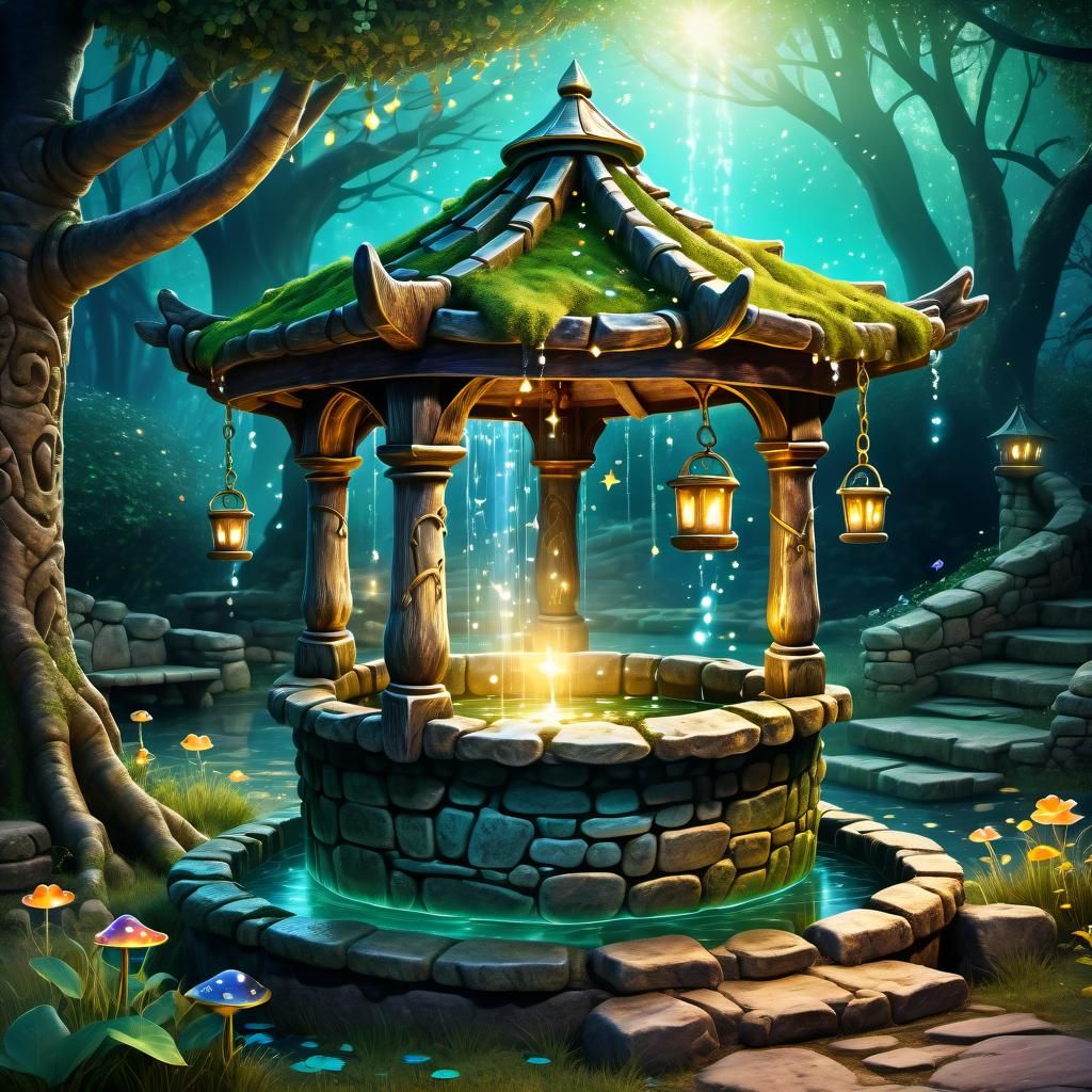The NightCafe Wishing Well - Comment Thread
