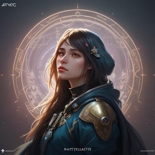 Lonely Astronaut Girl Receives Galactic Signal: Hyperdetaile...