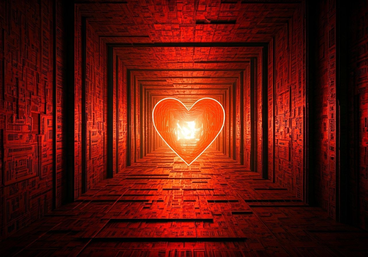 My Heart-Shaped Cyberpet-Thing Walks Me