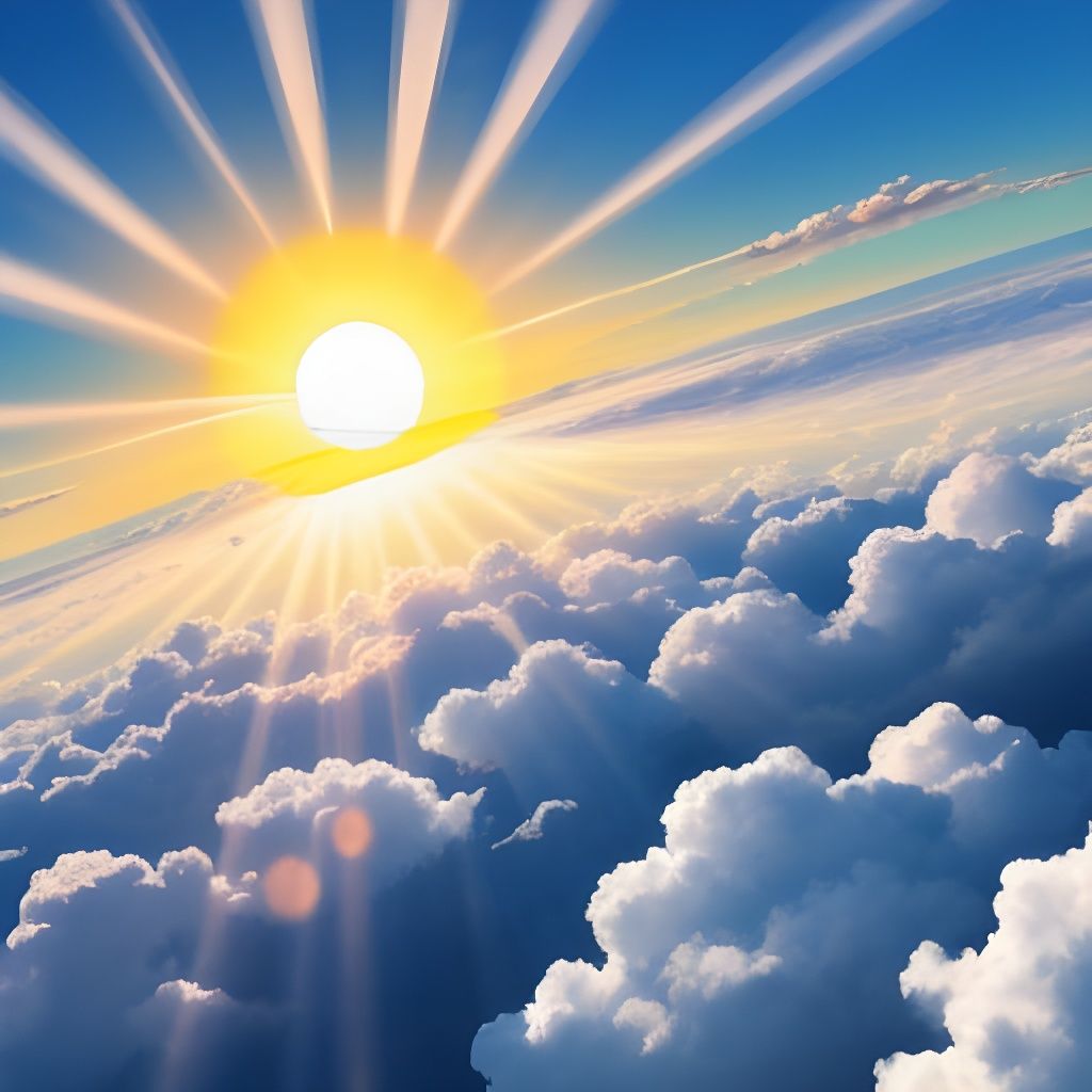 Vibrant Daybreak in Brilliant Light