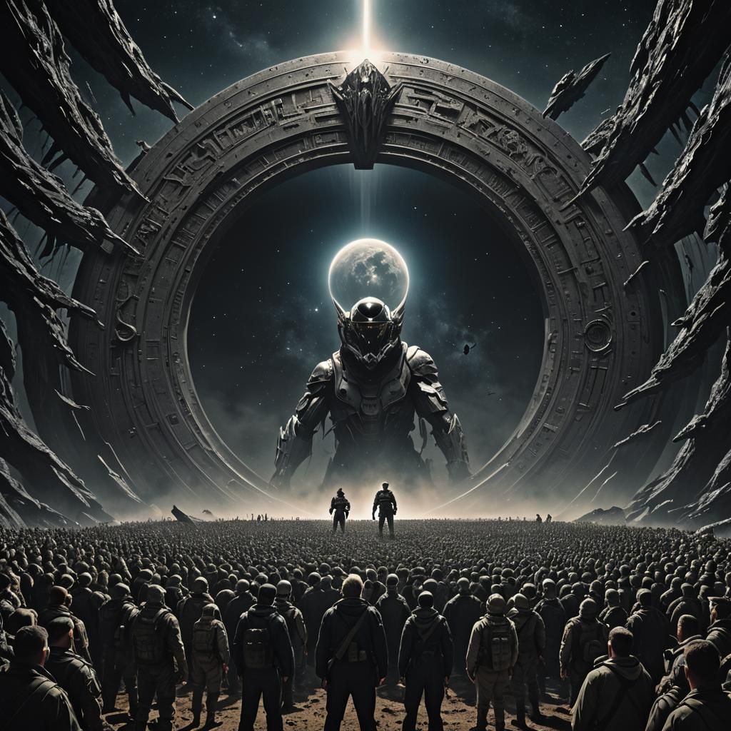 God of Music Album Cover: Epic Cinematic Scene