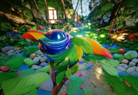 Colorful Flowers in Unreal Engine 8K Resolution